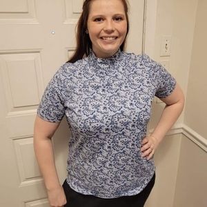 Lands'end LG Turtle Neck Short Sleev